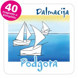 Magneti jedrilice EKO C 13 W Podgora komplet 40 ili 20 kom