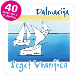 Magneti jedrilice EKO C 13 W Seget Vranjica komplet 40 ili 20 kom