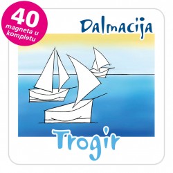 Magneti jedrilice EKO C 13 W Trogir komplet 40 ili 20 kom