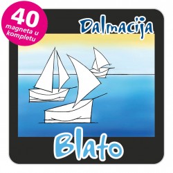 Magneti jedrilice EKO C 13 B Blato komplet 40 ili 20 kom