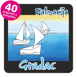 Magneti jedrilice EKO C 13 B Gradac komplet 40 ili 20 kom