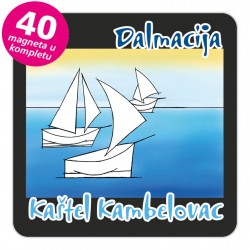 Magneti jedrilice EKO C 13 B Kaštel Kambelovac komplet 40 ili 20 kom