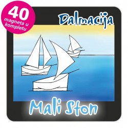 Magneti jedrilice EKO C 13 B Mali Ston komplet 40 ili 20 kom