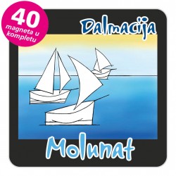 Magneti jedrilice EKO C 13 B Molunat komplet 40 ili 20 kom