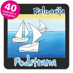 Magneti jedrilice EKO C 13 B Podstrana komplet 40 ili 20 kom