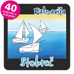 Magneti jedrilice EKO C 13 B Stobreč komplet 40 ili 20 kom