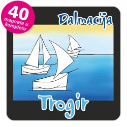 Magneti jedrilice EKO C 13 B Trogir komplet 40 ili 20 kom