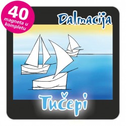 Magneti jedrilice EKO C 13 B Tučepi komplet 40 ili 20 kom