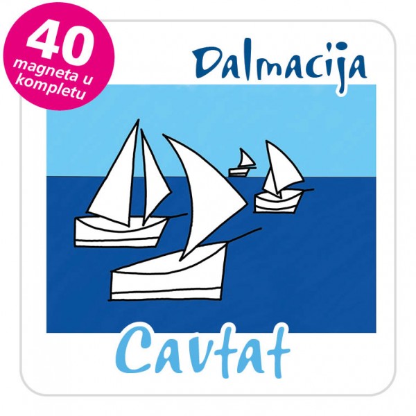 Magneti jedrilice EKO C 14 W Cavtat komplet 40 ili 20 kom