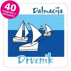 Magneti jedrilice EKO C 14 W Drvenik komplet 40 ili 20 kom