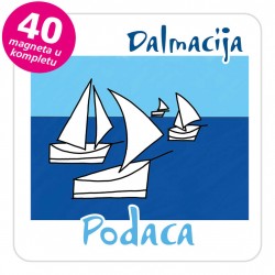 Magneti jedrilice EKO C 14 W Podaca komplet 40 ili 20 kom