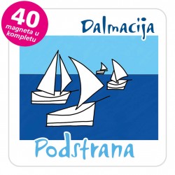 Magneti jedrilice EKO C 14 W Podstrana komplet 40 ili 20 kom