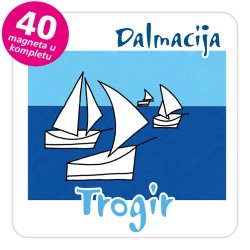 Magneti jedrilice EKO C 14 W Trogir komplet 40 ili 20 kom