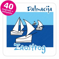 Magneti jedrilice EKO C 14 W Zaostrog komplet 40 ili 20 kom