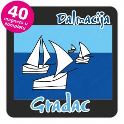 Magneti jedrilice EKO C 14 B Gradac komplet 40 ili 20 kom