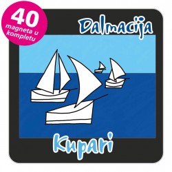 Magneti jedrilice EKO C 14 B Kupari komplet 40 ili 20 kom