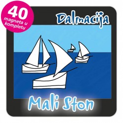 Magneti jedrilice EKO C 14 B Mali Ston komplet 40 ili 20 kom