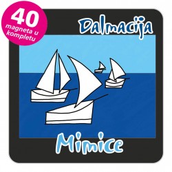 Magneti jedrilice EKO C 14 B Mimice komplet 40 ili 20 kom