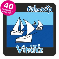 Magneti jedrilice EKO C 14 B Vinišće komplet 40 ili 20 kom