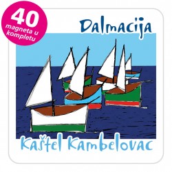 Magneti jedrilice EKO C 15 W Kaštel Kambelovac komplet 40 ili 20 kom