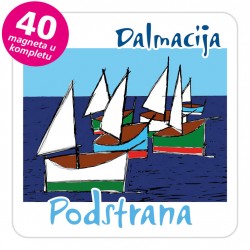 Magneti jedrilice EKO C 15 W Podstrana komplet 40 ili 20 kom