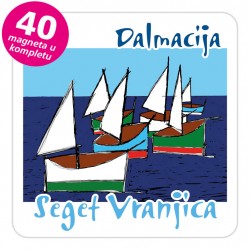 Magneti jedrilice EKO C 15 W Seget Vranjica komplet 40 ili 20 kom