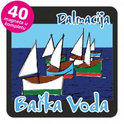 Magneti jedrilice EKO C 15 B Baška Voda komplet 40 ili 20 kom