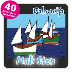 Magneti jedrilice EKO C 15 B Mali Ston komplet 40 ili 20 kom