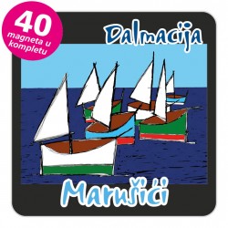 Magneti jedrilice EKO C 15 B Marušići komplet 40 ili 20 kom