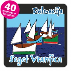 Magneti jedrilice EKO C 15 B Seget Vranjica komplet 40 ili 20 kom