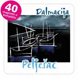 Magneti jedrilice EKO C 16 W Pelješac komplet 40 ili 20 kom