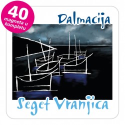 Magneti jedrilice EKO C 16 W Seget Vranjica komplet 40 ili 20 kom