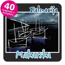 Magneti jedrilice EKO C 16 B Makarska komplet 40 ili 20 kom