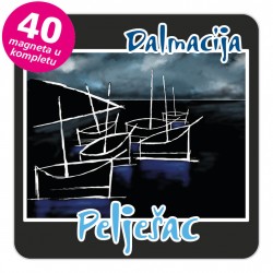 Magneti jedrilice EKO C 16 B Pelješac komplet 40 ili 20 kom