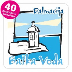 Magneti svjetionik EKO C 17 W Baška Voda komplet 40 ili 20 kom