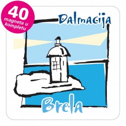 Magneti svjetionik EKO C 17 W Brela komplet 40 ili 20 kom