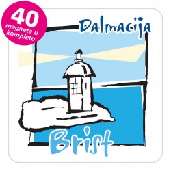 Magneti svjetionik EKO C 17 W Brist komplet 40 ili 20 kom