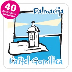 Magneti svjetionik EKO C 17 W Kaštel Gomilica komplet 40 ili 20 kom