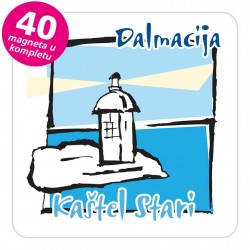 Magneti svjetionik EKO C 17 W Kaštel Stari komplet 40 ili 20 kom