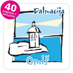 Magneti svjetionik EKO C 17 W Omiš komplet 40 ili 20 kom