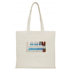 Vrećica bijela platnena  Labin 02