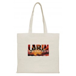 Vrećica bijela platnena  Labin 03