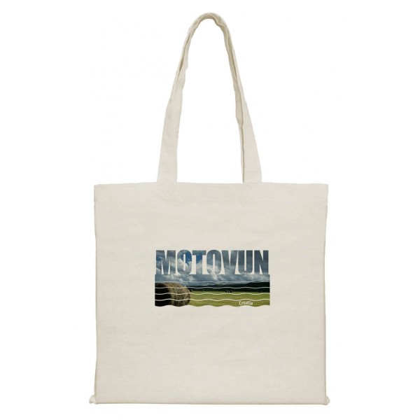 Vrećica bijela platnena  Motovun 06