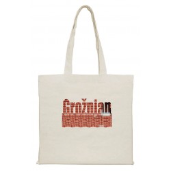 Vrećica bijela platnena  Grožnjan 04