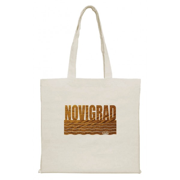 Vrećica bijela platnena  Novigrad 06