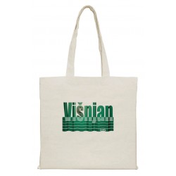 Vrećica bijela platnena  Višnjan 02