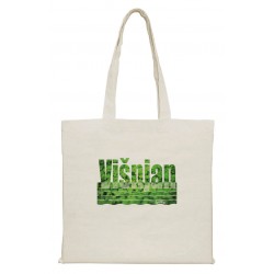 Vrećica bijela platnena  Višnjan 04