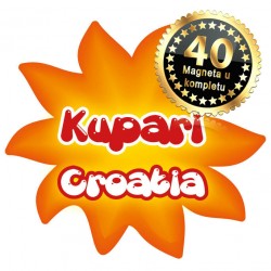 Magneti Sunce Kupari 01 Komplet 40 ili 20 kom