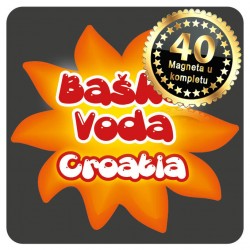 Magneti Sunce crni Baška Voda 01 Komplet 40 ili 20 kom