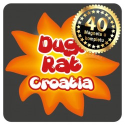 Magneti Sunce crni Dugi Rat 01 Komplet 40 ili 20 kom
